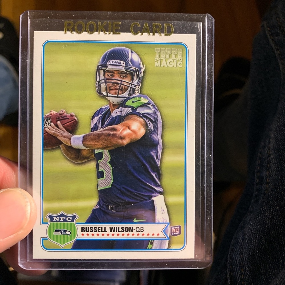 Topps Magic Russell Wilson rookie card